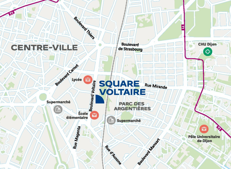 SQUARE VOLTAIRE