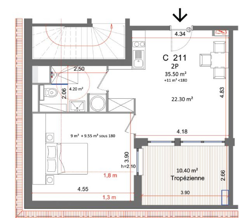 Saisons Bleues meublé