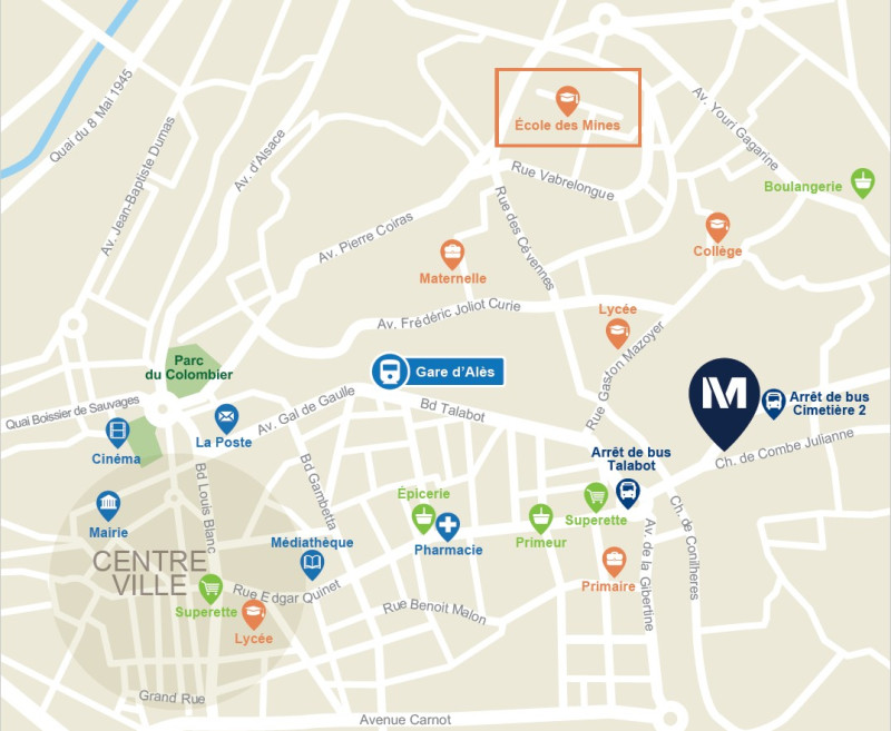 Urbanéo Les mines Alès